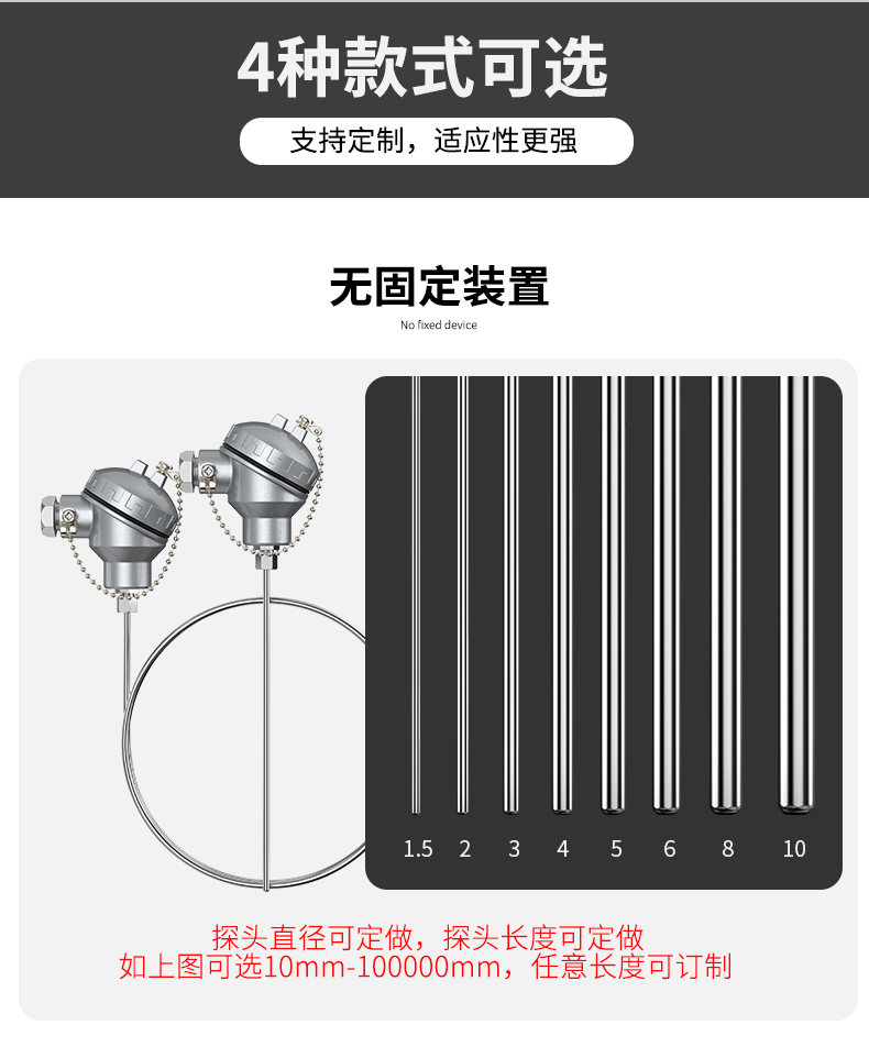 鎧裝熱電偶-阻10_http://www.raeo.cn_溫度儀表_第7張